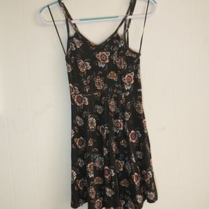 Mudd skater dress size S large flower print